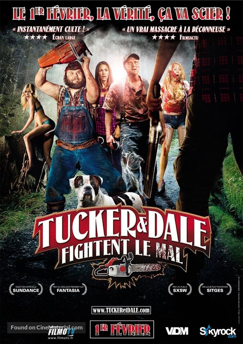Tucker and Dale vs Evil - French Movie Poster