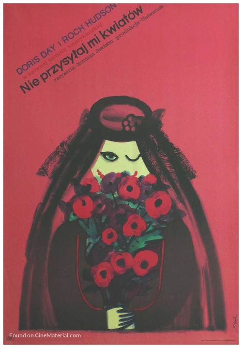 Send Me No Flowers - Polish Movie Poster