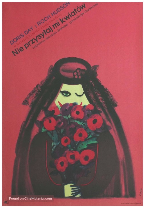 Send Me No Flowers - Polish Movie Poster