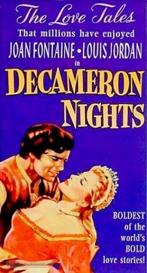 Decameron Nights - VHS movie cover