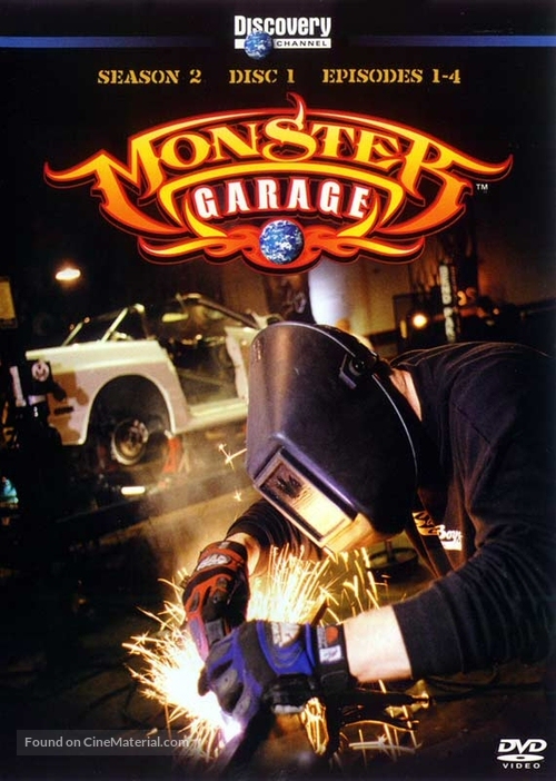 &quot;Monster Garage&quot; - British DVD movie cover