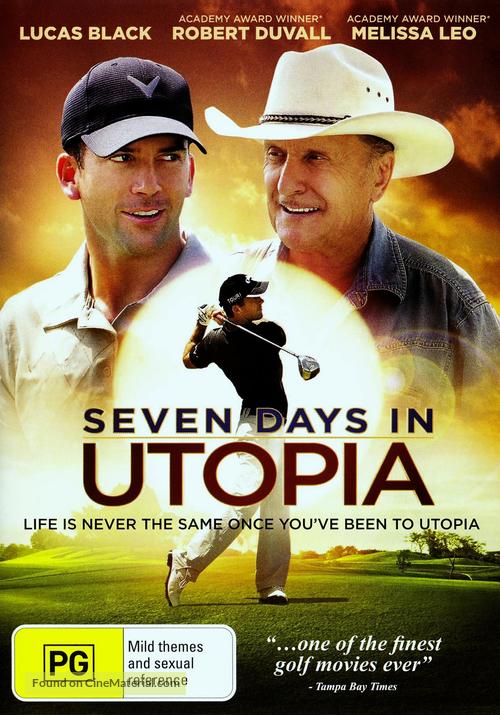 Seven Days in Utopia - Australian DVD movie cover