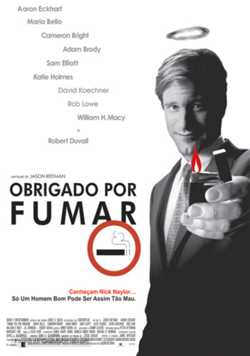 Thank You For Smoking - Portuguese Movie Poster