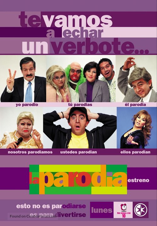 &quot;La parodia&quot; - Mexican Movie Poster