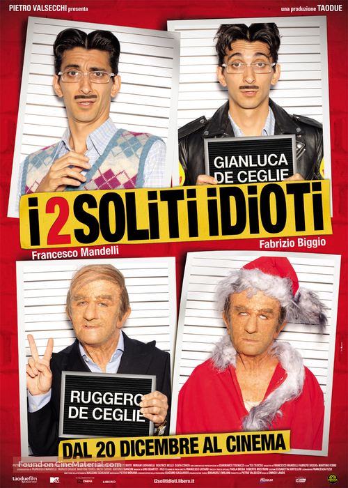 I 2 soliti idioti - Italian Movie Poster