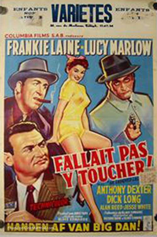 He Laughed Last - Belgian Movie Poster