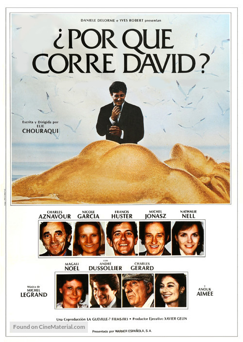Qu&#039;est-ce qui fait courir David? - Spanish Movie Poster