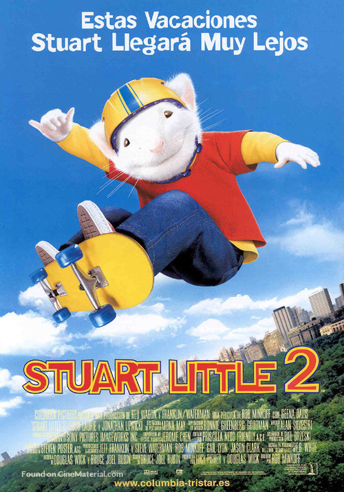 Stuart Little 2 - Spanish Movie Poster