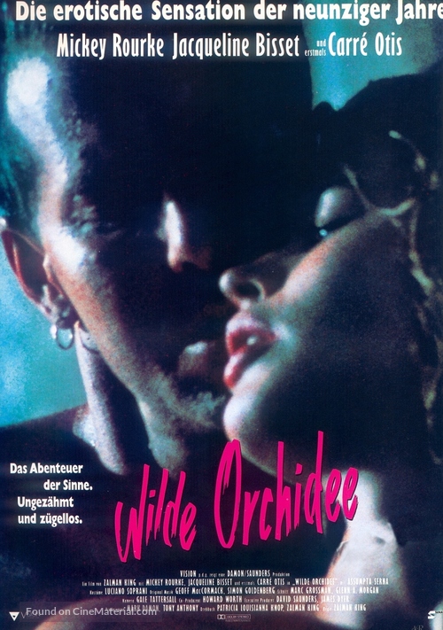 Wild Orchid - German Movie Poster