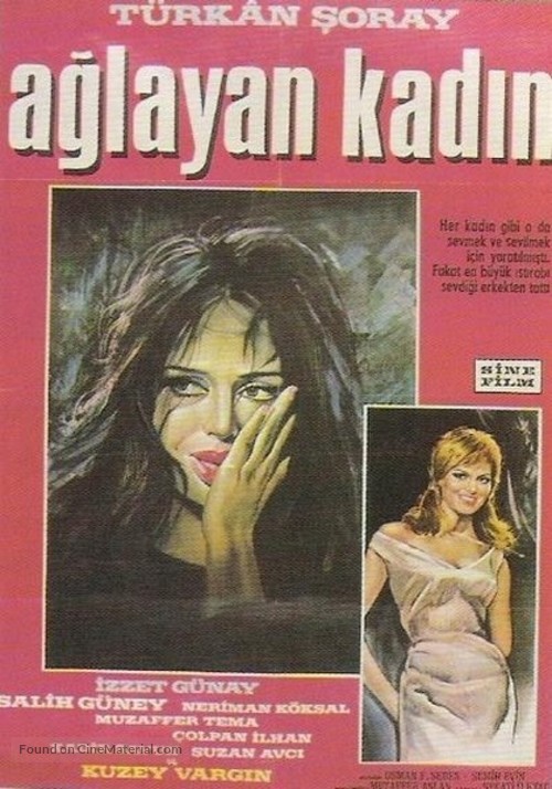 Aglayan kadin - Turkish Movie Poster