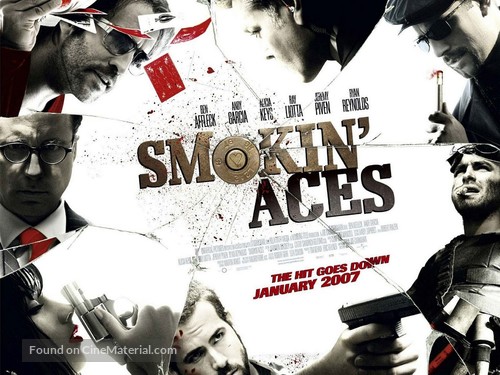 Smokin&#039; Aces - British Movie Poster