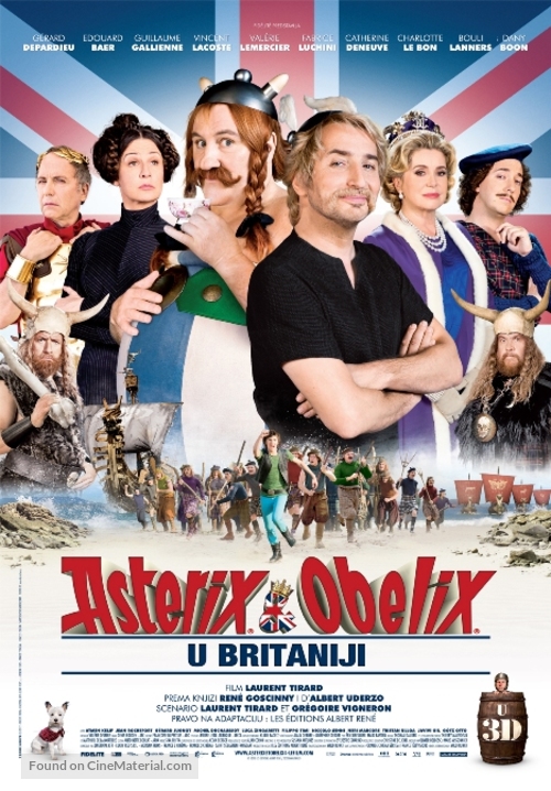 Ast&eacute;rix et Ob&eacute;lix: Au Service de Sa Majest&eacute; - Bosnian Movie Poster