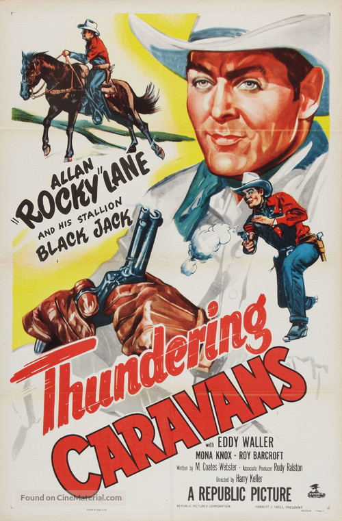 Thundering Caravans - Movie Poster