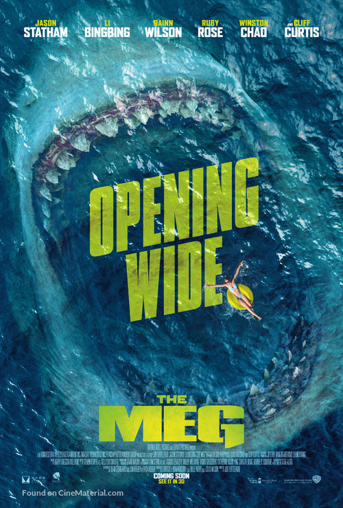 The Meg - British Movie Poster