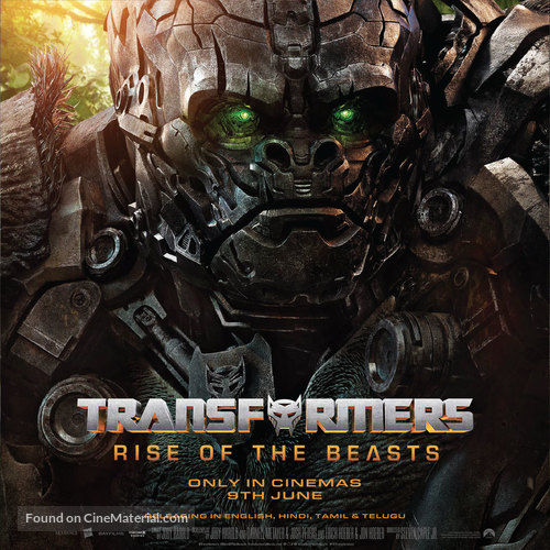 Transformers: Rise of the Beasts - Indian Movie Poster