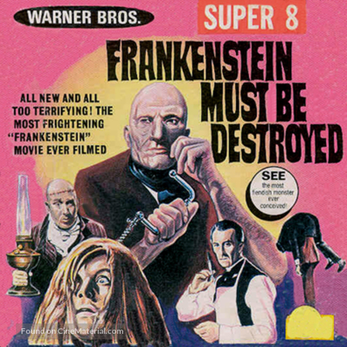 Frankenstein Must Be Destroyed - Movie Cover