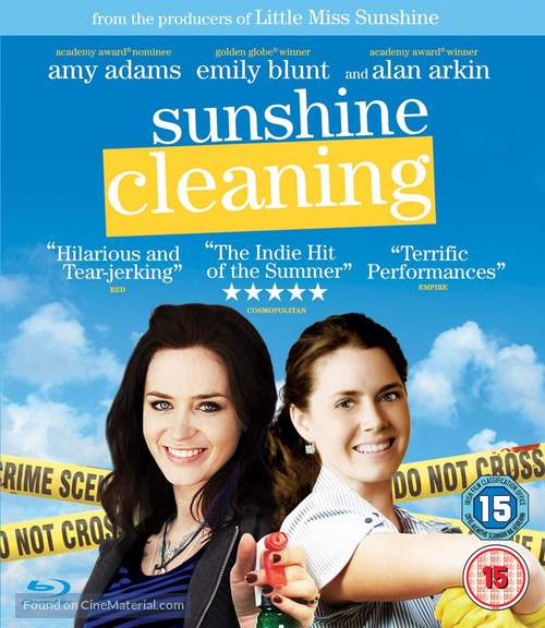 Sunshine Cleaning - British Blu-Ray movie cover