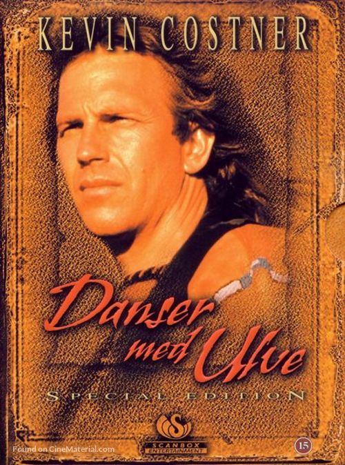 Dances with Wolves - Danish DVD movie cover