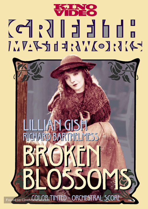 Broken Blossoms or The Yellow Man and the Girl - Movie Cover