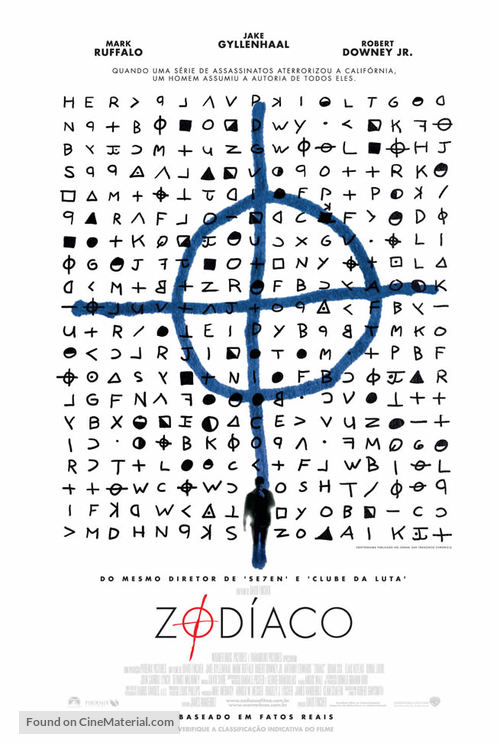 Zodiac - Brazilian Movie Poster