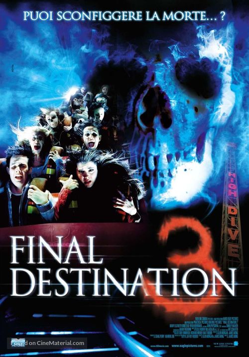 Final Destination 3 - Italian Movie Poster