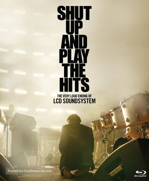 Shut Up and Play the Hits - British Blu-Ray movie cover