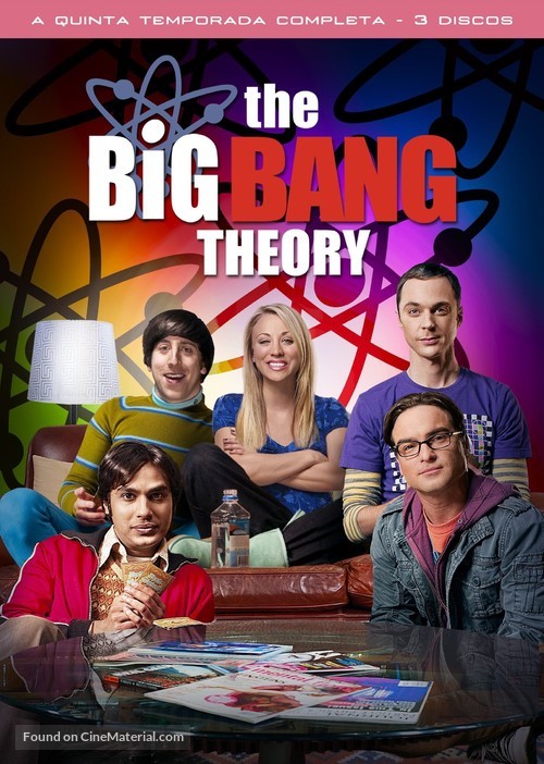 &quot;The Big Bang Theory&quot; - Brazilian DVD movie cover