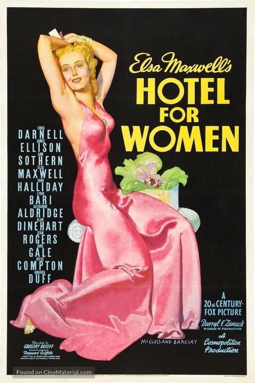 Hotel for Women - Theatrical movie poster