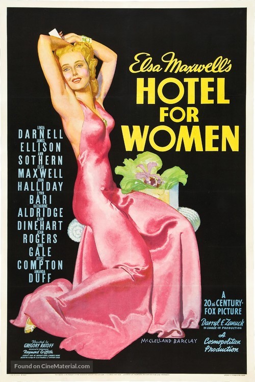 Hotel for Women - Theatrical movie poster