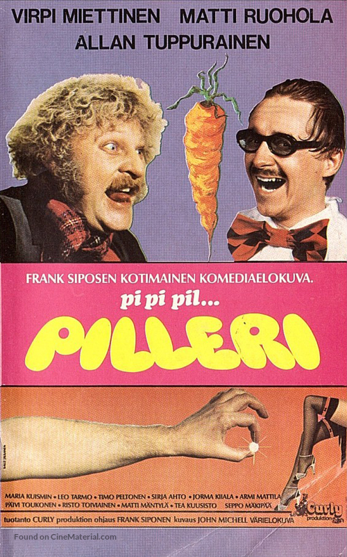 Pi pi pil... pilleri - Finnish VHS movie cover