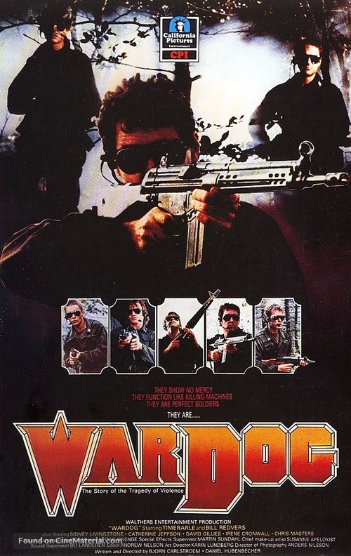 War Dog - Norwegian VHS movie cover