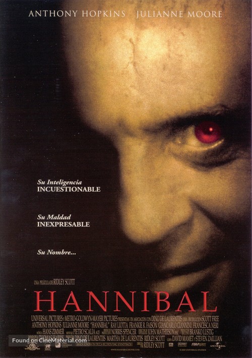 Hannibal - Spanish Movie Poster