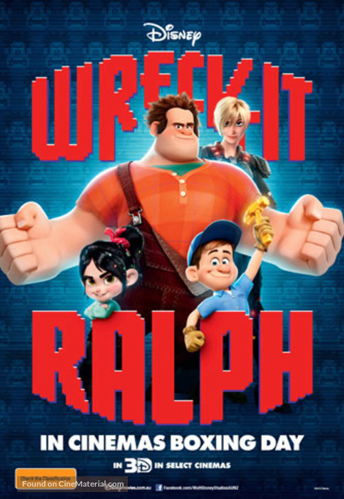 Wreck-It Ralph - Australian Movie Poster
