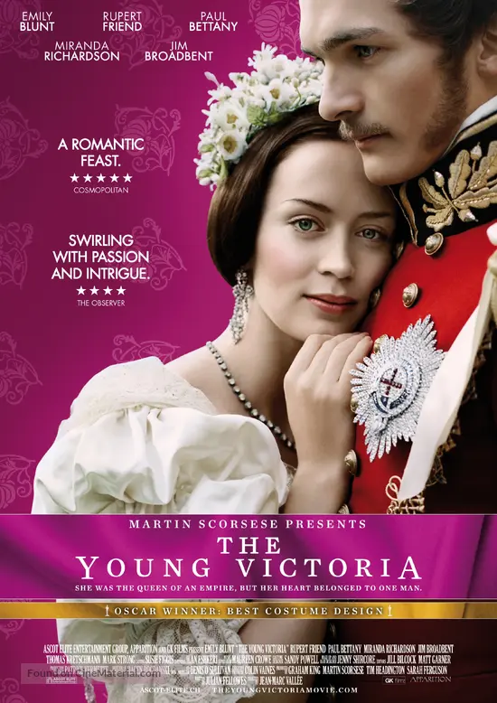 The Young Victoria (2009) Swiss movie poster