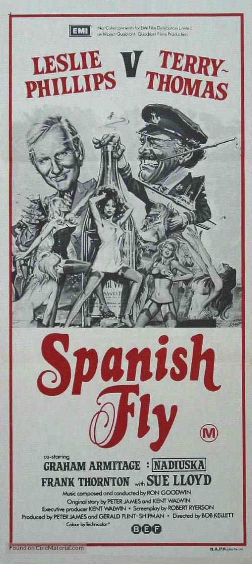 Spanish Fly - Australian Movie Poster