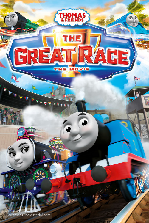 Thomas &amp; Friends: The Great Race - British Movie Cover