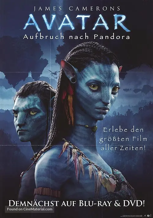 Avatar - German Video release movie poster