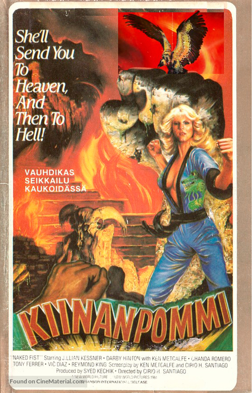 Firecracker - Finnish VHS movie cover