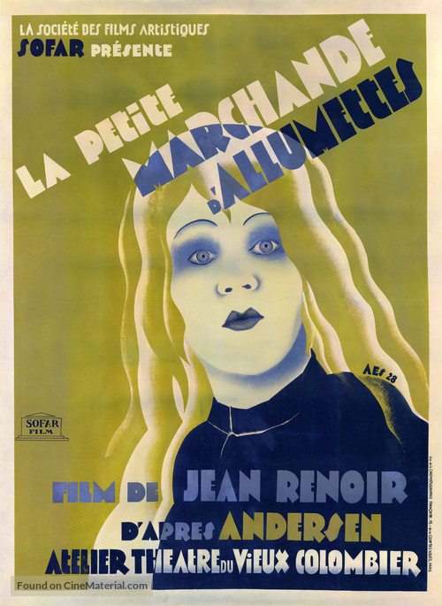La petite marchande d&#039;allumettes - French Movie Poster