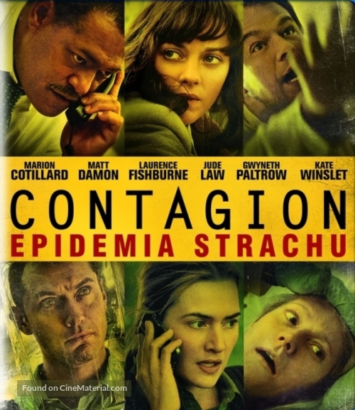 Contagion - Polish Blu-Ray movie cover