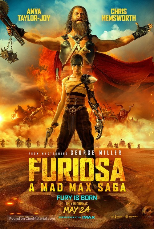 Furiosa: A Mad Max Saga - British Movie Poster