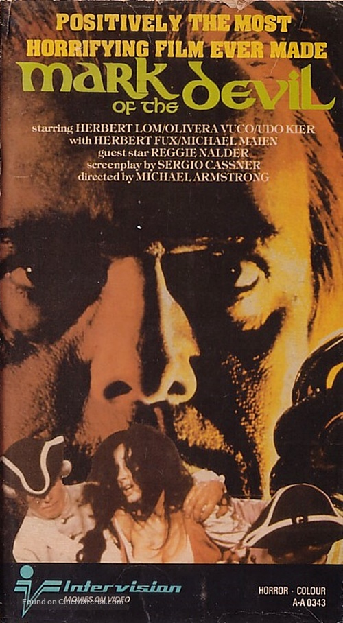 Hexen bis aufs Blut gequ&auml;lt - VHS movie cover