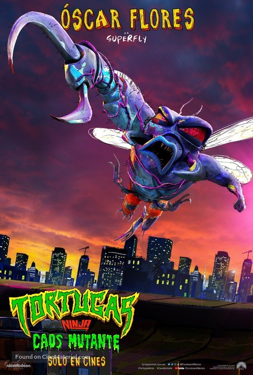 Teenage Mutant Ninja Turtles: Mutant Mayhem - Mexican Movie Poster