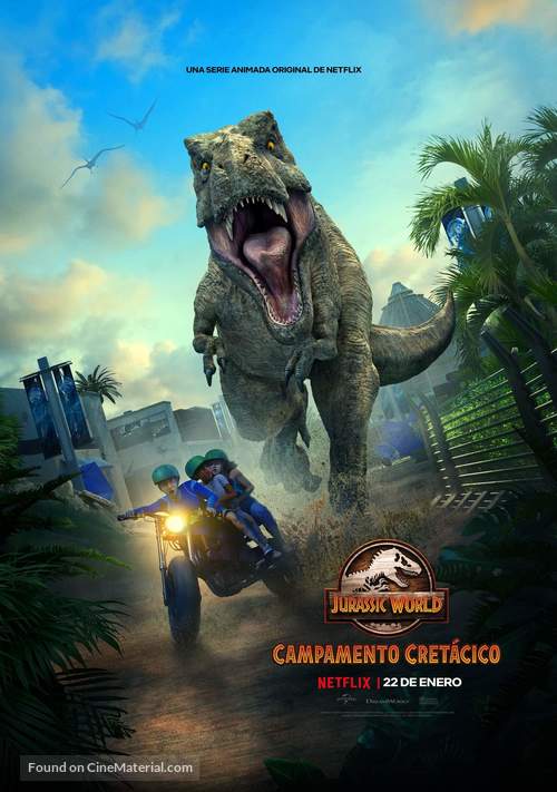 &quot;Jurassic World: Camp Cretaceous&quot; - Argentinian Movie Poster