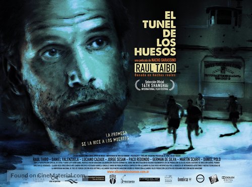 El t&uacute;nel de los huesos - Argentinian Movie Poster