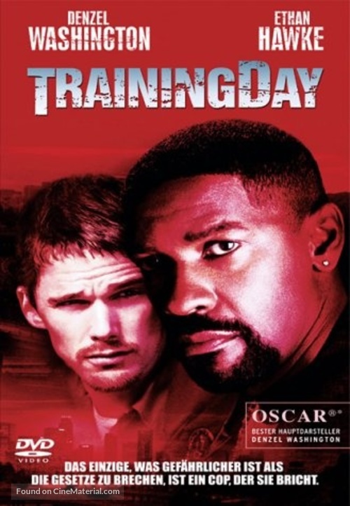 Training Day - German DVD movie cover