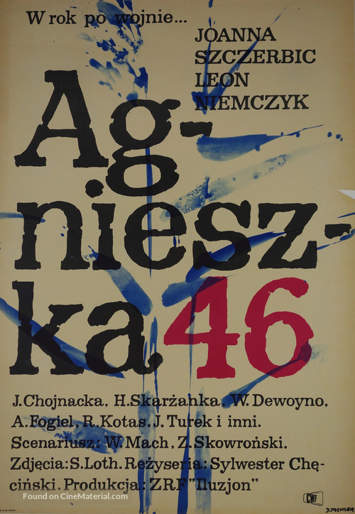 Agnieszka 46 - Polish Movie Poster