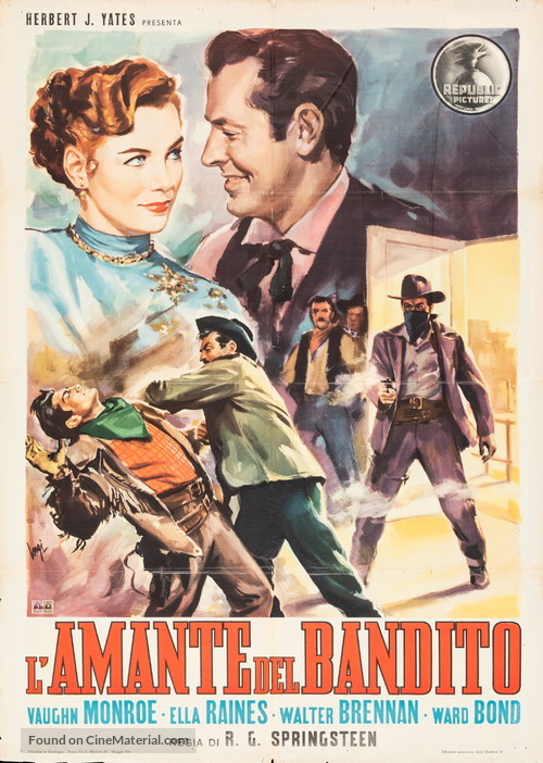 Singing Guns - Italian Movie Poster