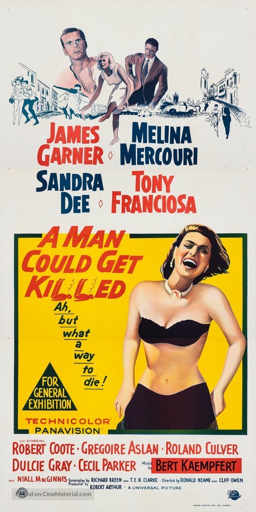 A Man Could Get Killed - Australian Movie Poster