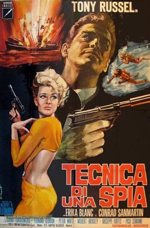 Tecnica di una spia - Italian Movie Poster